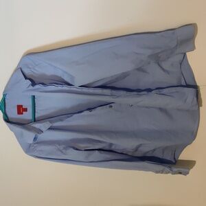 Alfani Men's Light Blue Button Up Size L